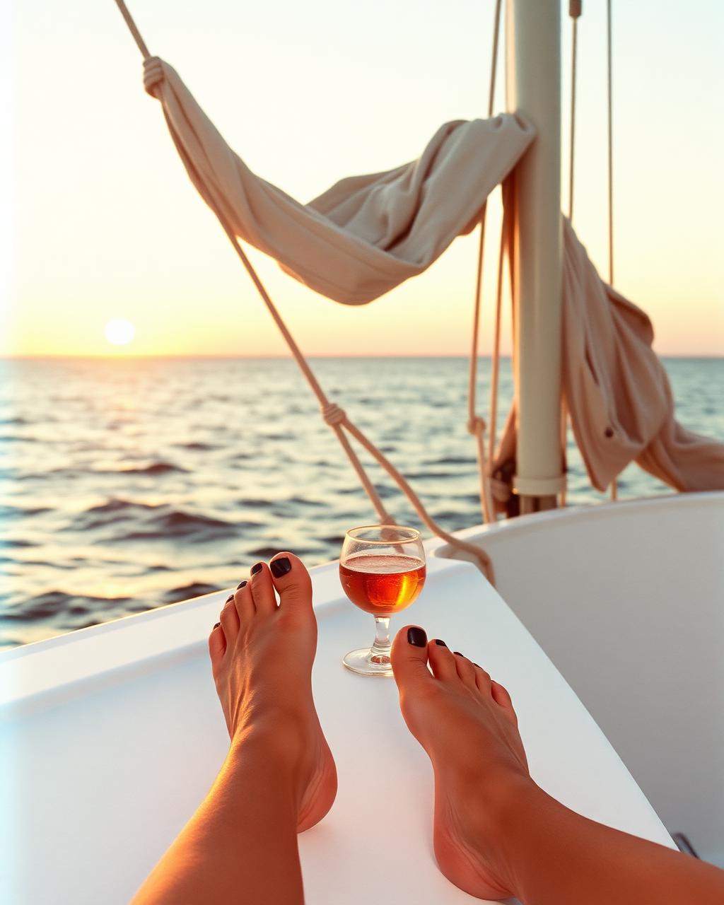 отдых на палубе